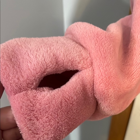 Cozy Pink Hoodie-Footie by Pajamagrams - Picture 4 of 9